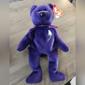 TY Beanie Baby Princess Diana 1997 with Errors